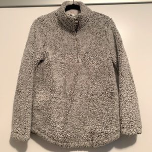 Fuzzy Half Zip